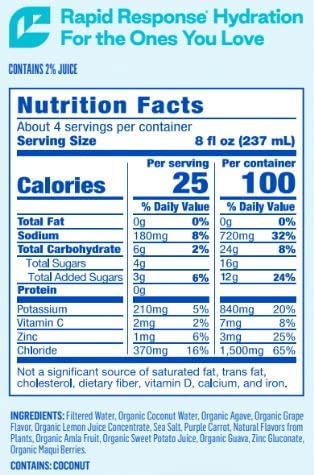 Image of Berri Lyte Plant Based Organic Electrolyte Solution - Pediatric Rehydration Drink - Low Sugar 4 Flavor Variety Pack, 1 L, 8ct