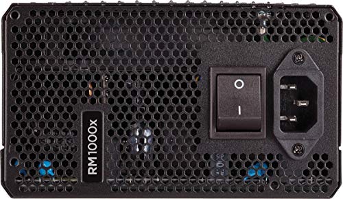 Fonte, Corsair, RM1000x, CP-9020094-WW, 80 Plus Gold, 1000W