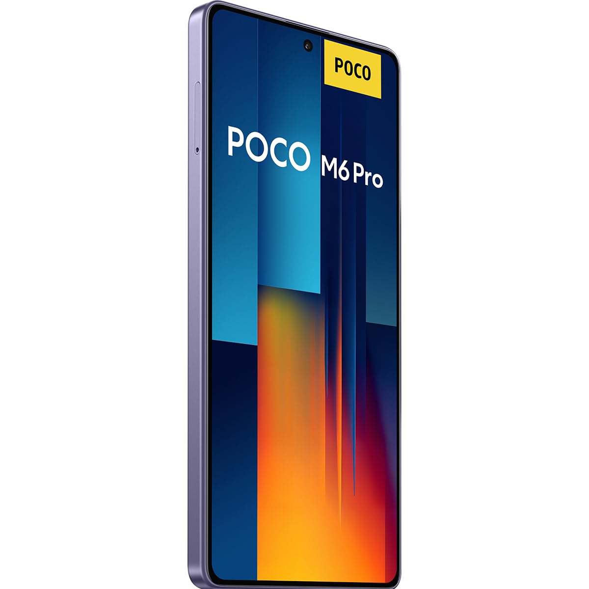 POCO M6 Pro - Smartphone 12+512GB, Schermo Amoled 6.67 120HZ 1.5K, Snapdragon 7s Gen 2, Tripla fotocamera fino a 64 MP, 67W Carica Superveloce , Viola (Versione IT)