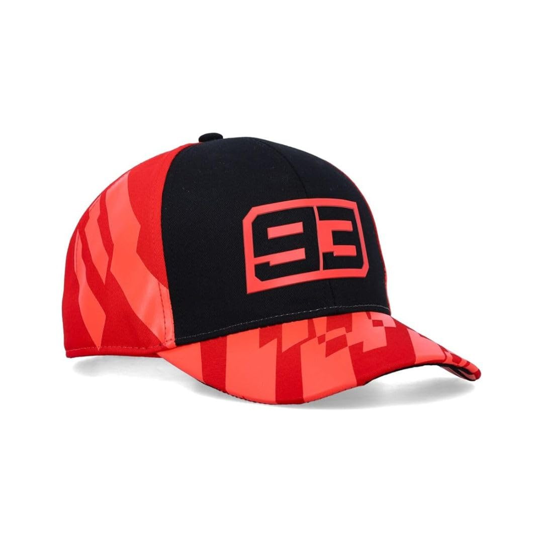 GP GRUPPO PRITELLI Baseball Cap Marc Marquez - 93 Rectangles Pattern Red