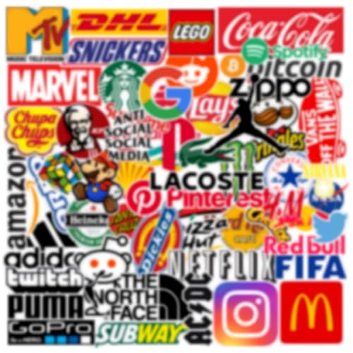Image of CodersParadise 60-Piece Random Aesthetic Vinyl Stickers | Cool, Self-Adhesive, Waterproof & Residue-Free Stickers for Laptop, Journal, Guitar & Mobile Case (5.1 x 7.6 x 5.1 cm)