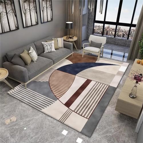 Tapis de salon 80x150cm anti-sol froid pour chambre ado grise