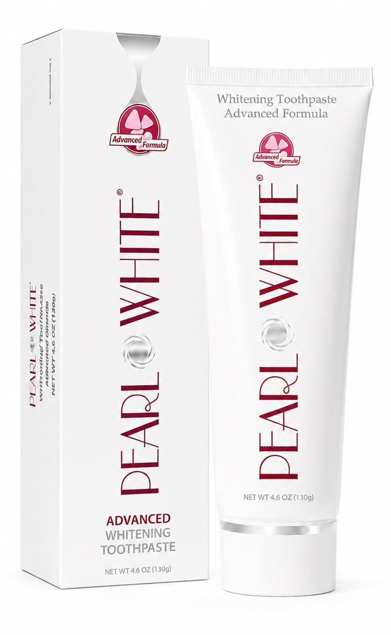 Pearl White Bleaching pasta do zębów (zaawansowana, duża)