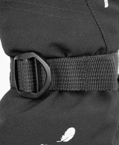 Guantes de invierno de 3 dedos muy cálidos e impermeables con sistema softshell 4