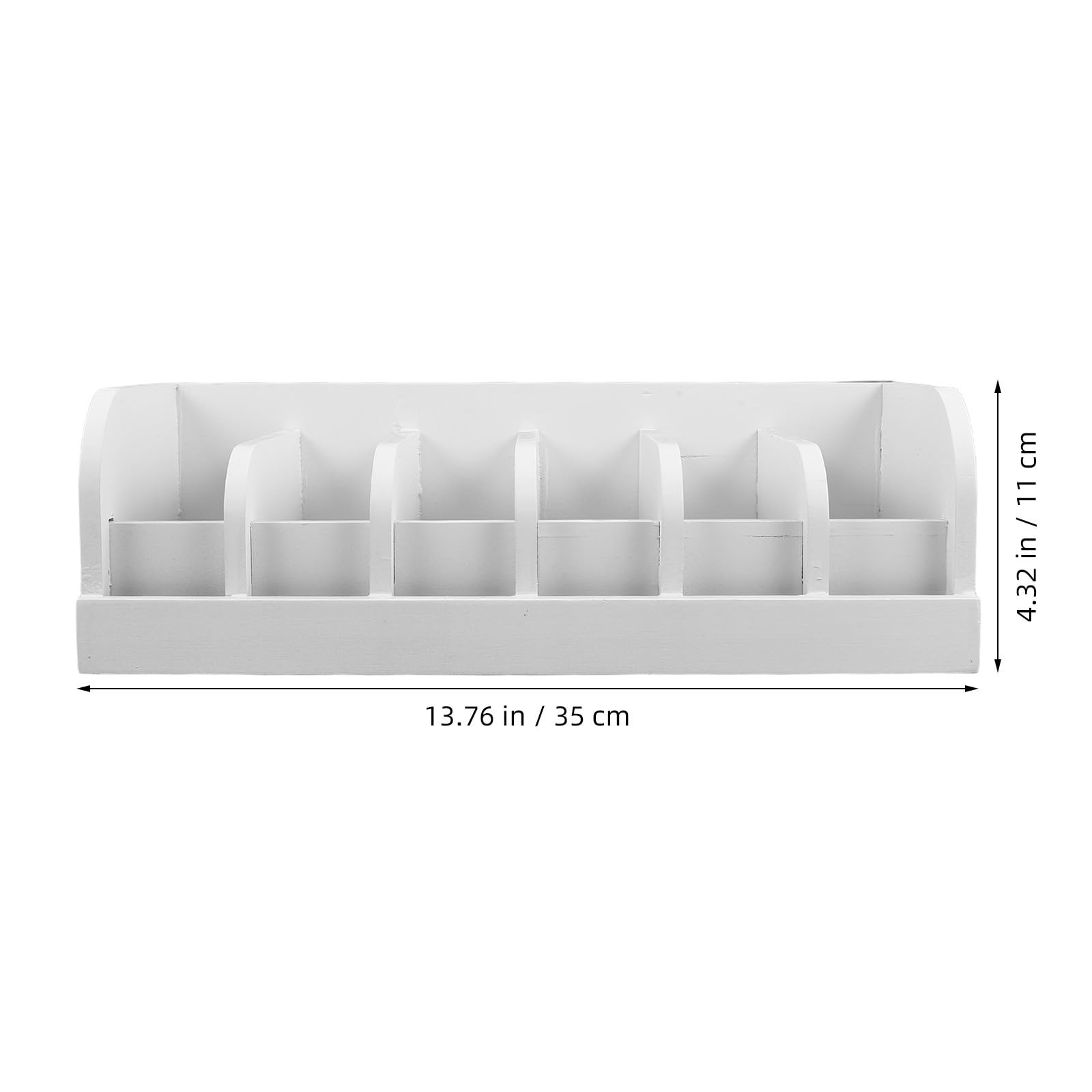 Bianco Scatola Multipli in Legno Scomparti con Cintura | Organizer per Armadio, Accesso Rapido, per Cinture e Accessori, Design Semplice, Stile Minimale