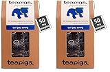 Teapigs Earl Grey Strong Tea Made With Whole Leaves (2 Pack of 50 Tea Bags)