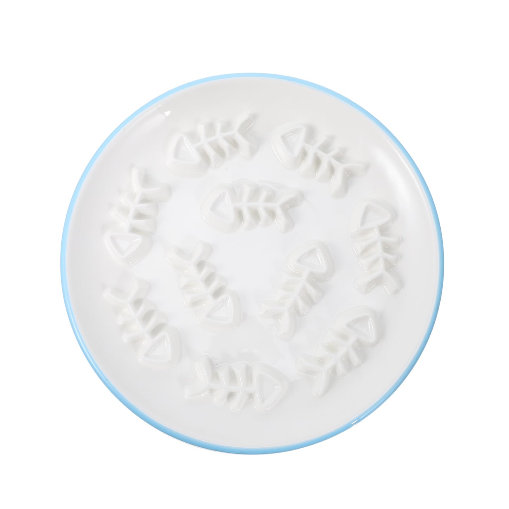 Sosoport 1pieza Comedero Antivoracidad Cerámico para Perros y Gatos Plato De Alimentación Lento para Mascotas para Entrenamiento y Control De Apetito