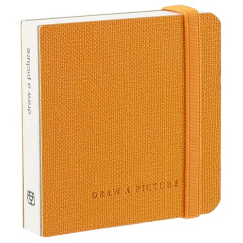 Basicon 10 * 10cm quadratisches Aquarell-Journal, 100% Baumwolle Aquarellpapier, 300GSM, säurefrei, 30 Blatt, 60 Seiten, Aquarellpapier Notizbücher Reise Skizzenbücher für Künstler Erwachsene Studente