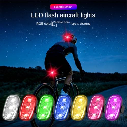 Luces LED para Ebikes 7 colores RGB con control remoto 4
