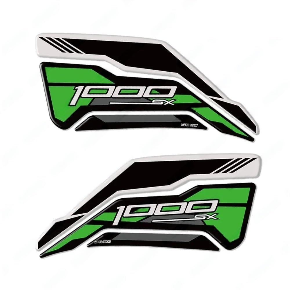 for Kawas&AKI Z1000SX Z 1000SX Ninja 1000 SX 2017-2024 Fuel Tank Sticker Oil Gas Cap Decal Cover Protector Tanks Pad Protector