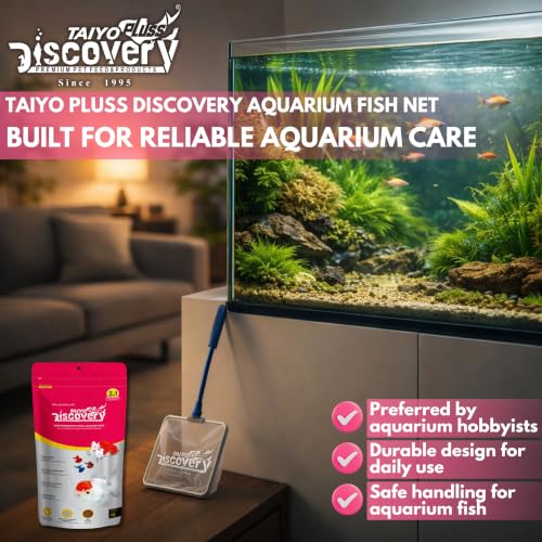 Image of Taiyo Pluss Discovery Aquarium Beginner & Starter Kit | Air Pump + Internal Filter + Siphon Pump + Fish Catching Net + Silicone Tube + Air Stones + Flow Controller | Fish Food + Aquarium Salt Included
