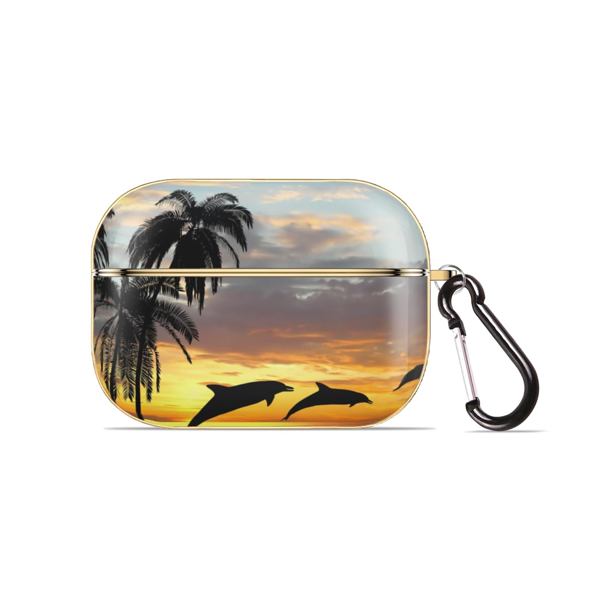 Amazon.co.jp: AirPods Pro2ケース ハワイ 海 空 イルカ AirPods Pro第