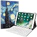 Fintie iPad Pro 10.5 Keyboard Case with Built-in Apple Pencil Holder - SlimShell Protective Cover with Magnetically Detachable Wireless Bluetooth Keyboard for Apple iPad Pro 10.5 Inch, Starry Night