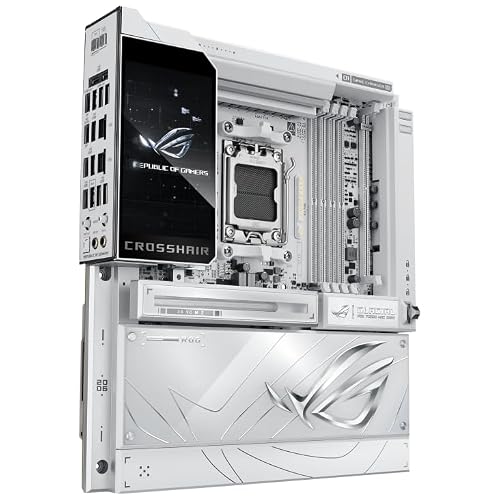 ROG CROSSHAIR X870E GLACIAL (Socket AM5/X870E/DDR5/S-ATA 6GB/s/Extended ATX) - Scheda madre - Immagine 1