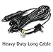 EDO Tech 11' Long Dc Vehicle Adapter Car Charger Power Cord for All Sylvania Insignia 7