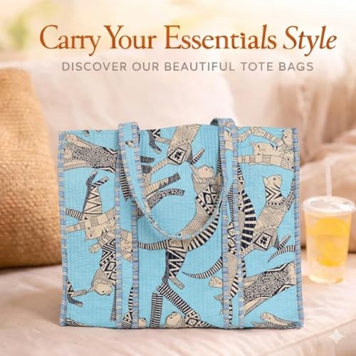 Bolso Tote Reversible Bless International Quilted miniatura 5