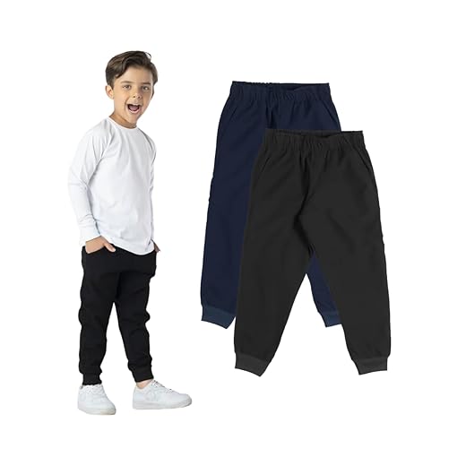 Calça Infantil Menino Tactel Escolar com Punho