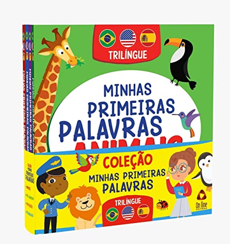 Coleção Minhas primeiras palavras – Kit com 4 livros: