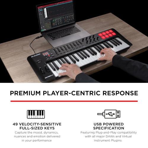 M-AUDIO Store M-Audio Oxygen 49 V 49 Key USB MIDI Keyboard Controller - Image 3