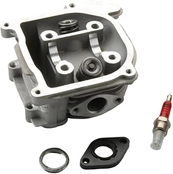 Compatible 52mm 105cc Racing Cylinder Head Kit For Baotian BT49QT BT50QT GY6 50cc 139QMB 4T