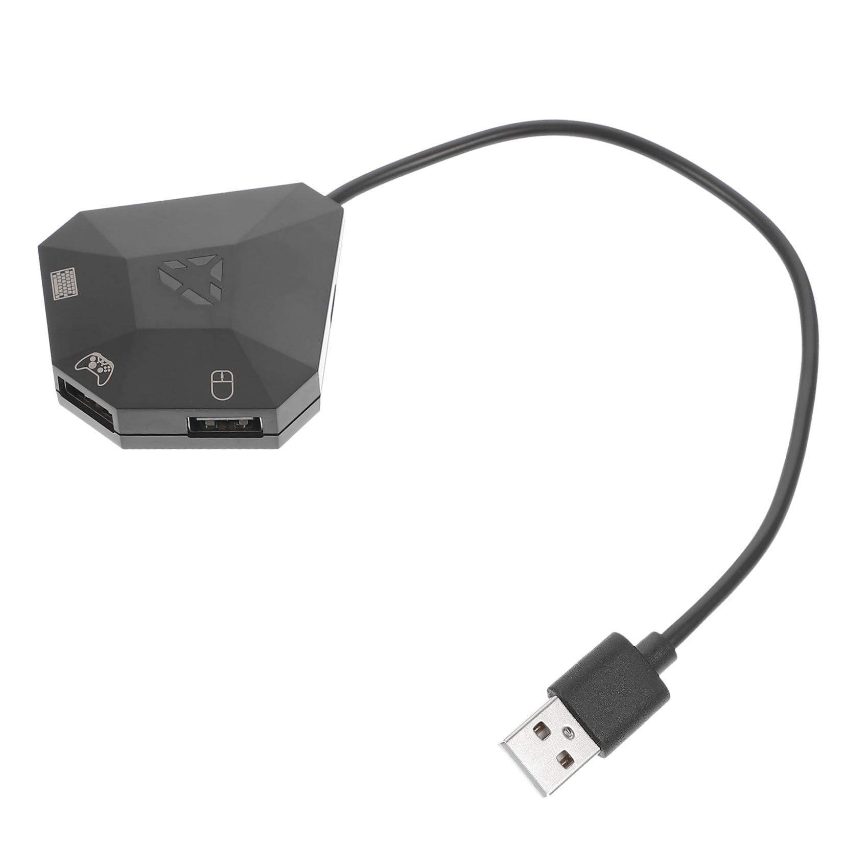 HEMOTON Convertidor De Mouse y Teclado Adaptador Convertidor De Controlador De Juego Accesorios De La Consola De Juegos Estación De Juegos Portátil Controlador USB Ratón Abdominales