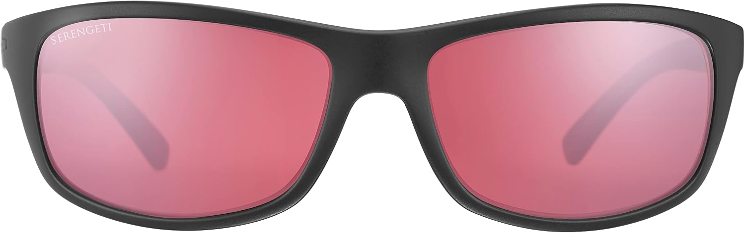 Serengeti Men's Bormio Oval Sunglasses