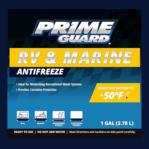 Prime Guard -50 RV & Marine Antifreeze, 1 Gallon (Pack of 6) by Prime Guard - Image 4