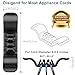 Cord Organizer for Appliance Stick On- Kitchen Appliances Cord Winder, Convenient Cord Wrapper for Mixer, Air Fryers, Juicers, Coffee Machines, Blender, Air Fryers, Black 6Packs
