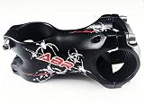 ABR Spider 3D Alloy Short Stem 31.8 x 65mm,Bike Stem for Freeride MTB BMX,Black