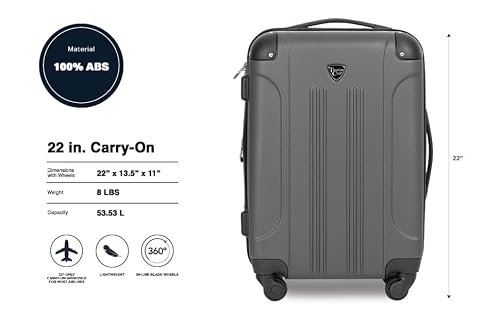 Travelers Club Luggage HS-20720-EX-012N