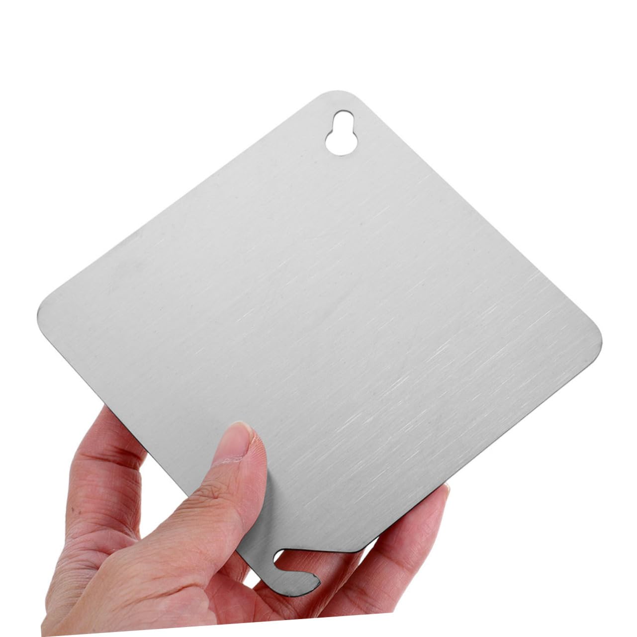 Tapa de Caja Eléctrica Cuadrada Plana de Acero Inoxidable 4x4