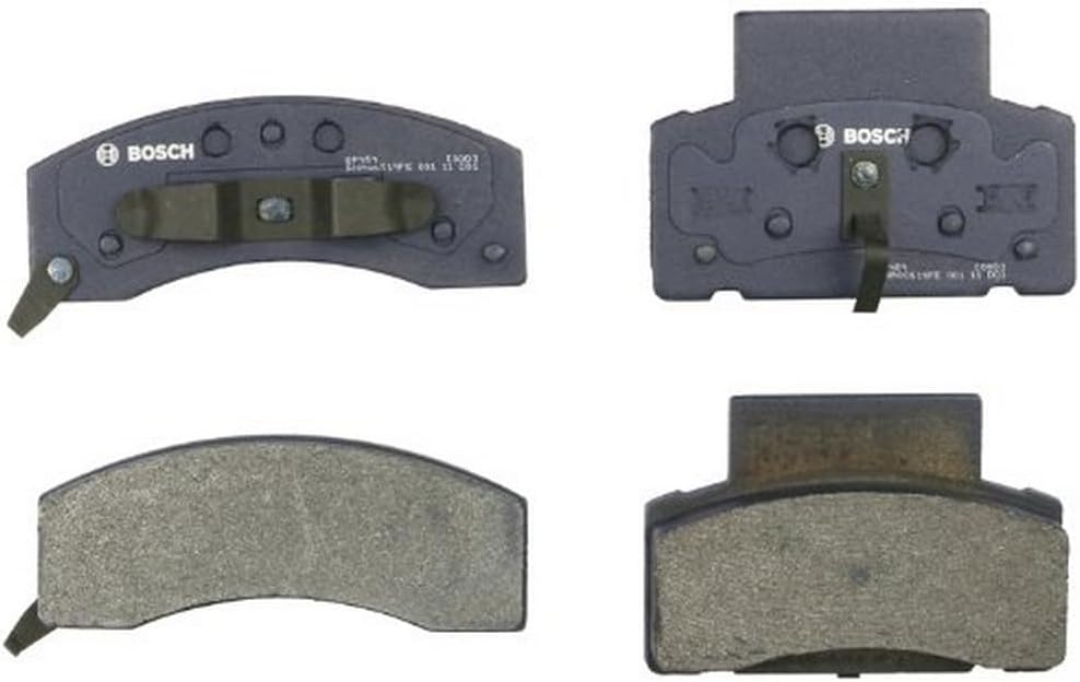 BOSCH BP459 QuietCast Premium Semi-Metallic Disc Brake Pad Set - Compatible with Select Chevrolet C/K3500, Express 2500/3500, Suburban; Dodge Ram 2500/3500; GMC C/K3500, Savana 2500/3500 + More; FRONT