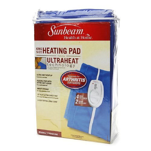 Sunbeam King Size Heating Pad, Model 764-5 1 ea