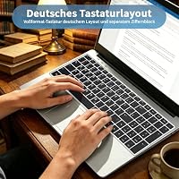 Laptop Windows 11 mit Deutsche Tastatur Notebook 15.6 Zoll Für Haushalt & Freizeit Laptop Günstig 1 Year Office 365 Processor 5205U 4 GB RAM 128 GB SSD 512 GB Support 5000mAh Notebook Windows 11 – Ansicht 3