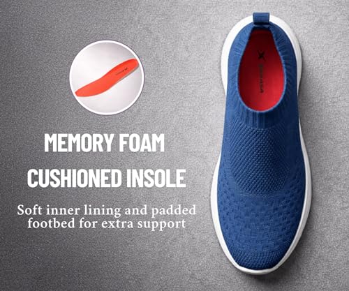 Image of Kraasa ProRider Running Shoes for Men | Walking & Gym Shoes with Max Cushion Technology | Lace Up Sneakers for Men