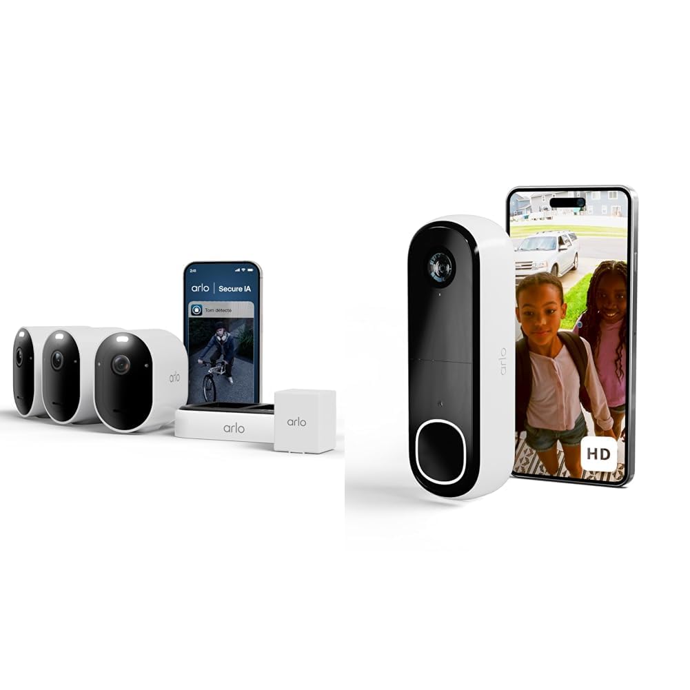 Caméra Arlo Pro 6 Résoudre les Fausses Alertes de Sécurité Extérieure WiFi 2K HDR