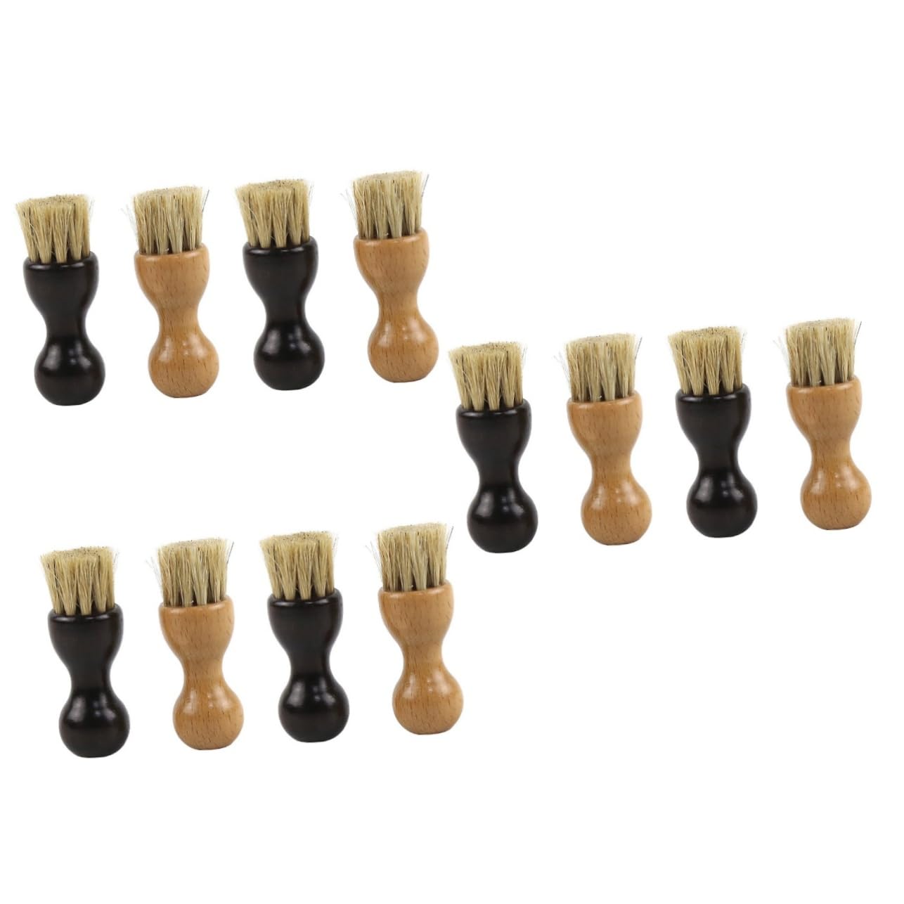 Brosses pour chaussures en bois GALPADA pour un cirage impeccable à la maison