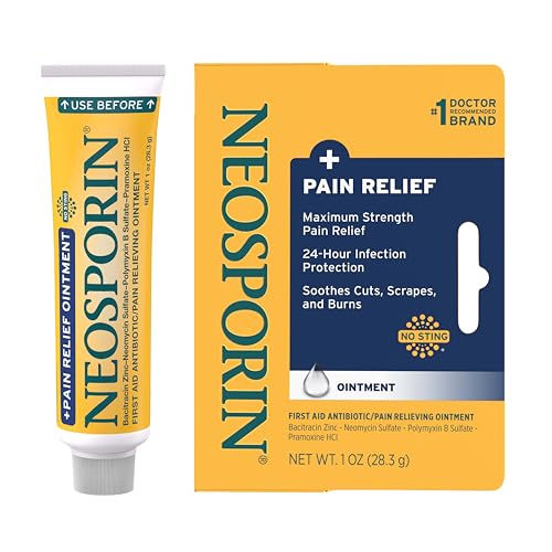 15% coupon - Neosporin Max Strength Pain Relief Antibiotic Ointment, 1oz
