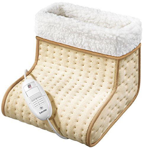 Beurer FW 20 Fußwärmer, mit Teddyfutter, 3 Temperaturstufen...