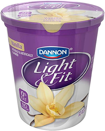 Light And Fit Quarts Vanilla Nonfat Yogurt, 32 Ounce -- 6 Per Case. #TOP1