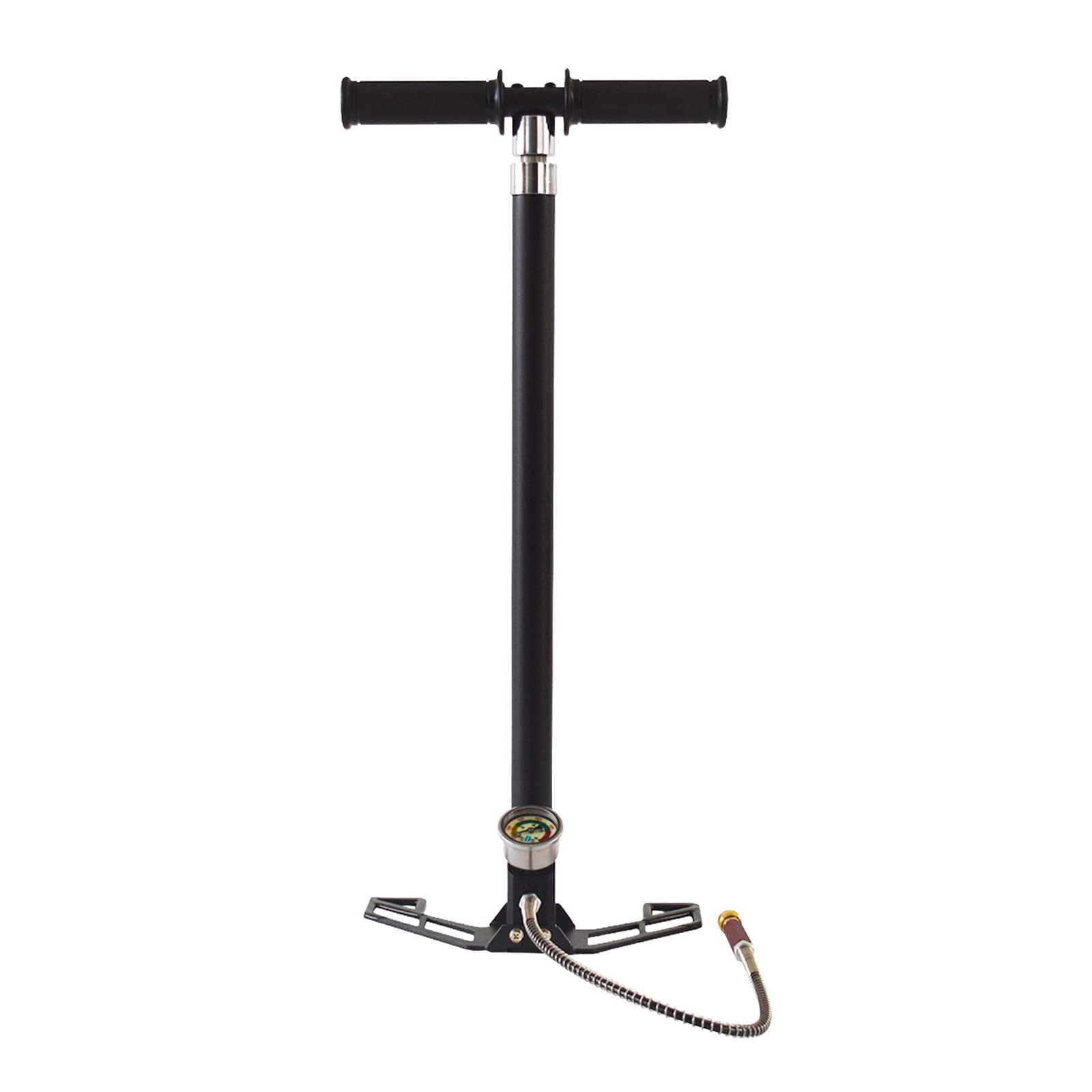 TECHTONGDA High Pressure Hand Pump 4 Stage Operated Air Pump Air Rifle Filling Stirrup Pump