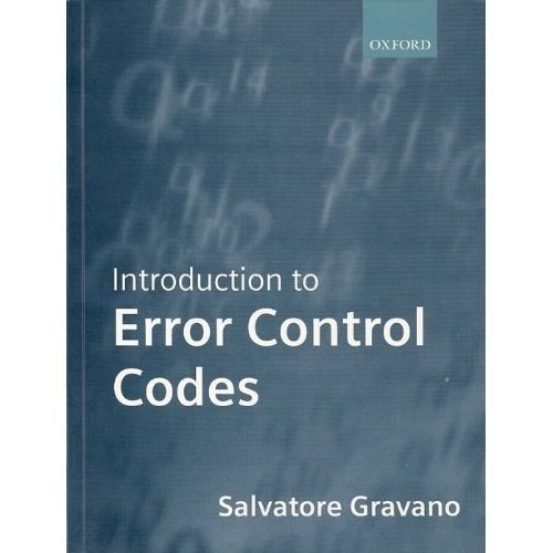 Amazon.in Buy An Introduction to Error Control Codes Book Online at Low Prices in India An