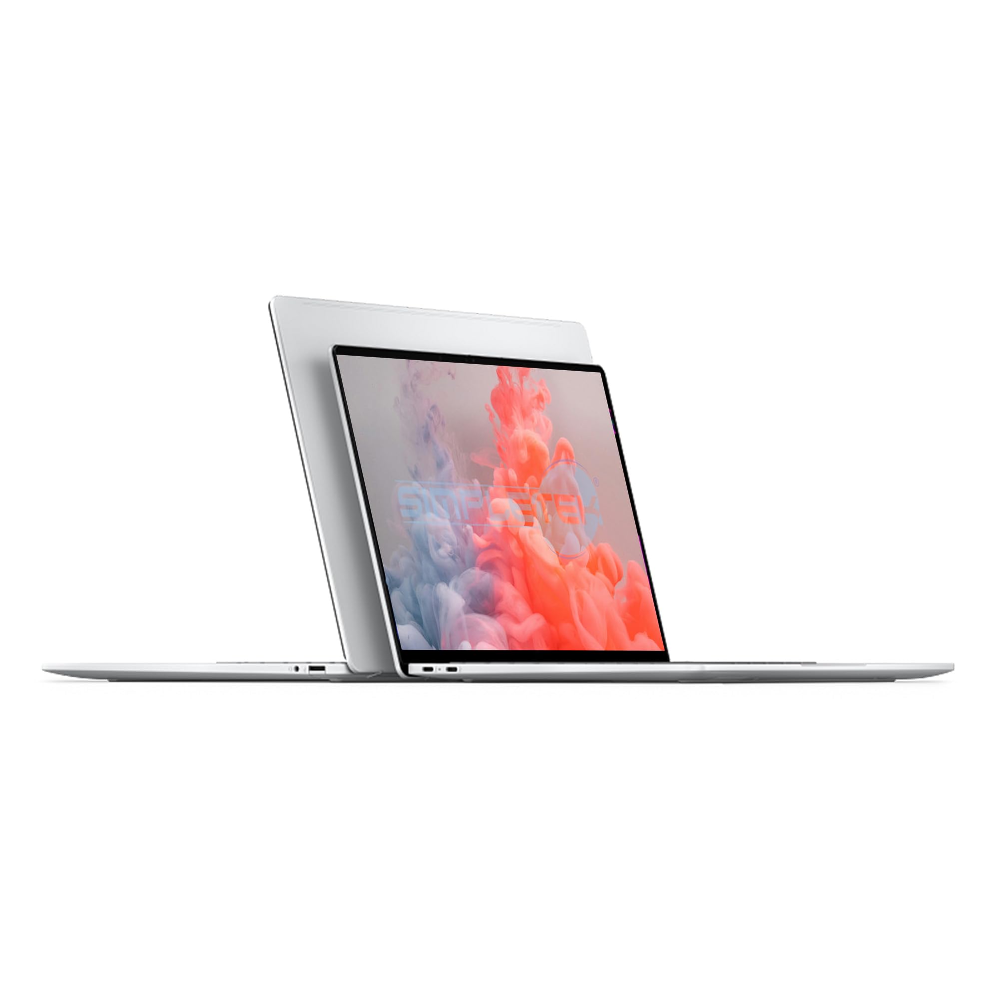SIMPLETEK - Laptop 16" - 16GB 120GB - Octa-Core Windows 11 (Ricondizionato) | Display OLED,WUXGA, WiFi 6E,Bluetooth 5.3,tastiera retroilluminata,Dual layout IT/US,USB-C video,USB-A 10Gbps