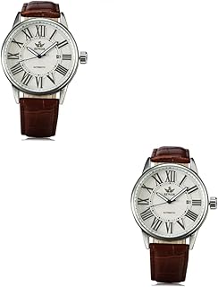 2 Peças Relógio Automático Masculino Relógio Masculino Relógio Mecânico Automático Relógio De Pulso Automático Para Homens Relógios De Pulso Mecânicos Automáticos Relógio De Pulso