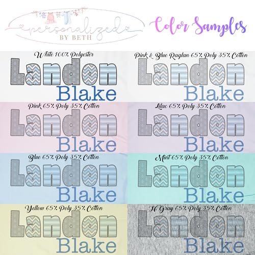 New Baby Boy's Printed Nautical Anchor Personalized Infant Footed Sleeper Coming Home Outfit3