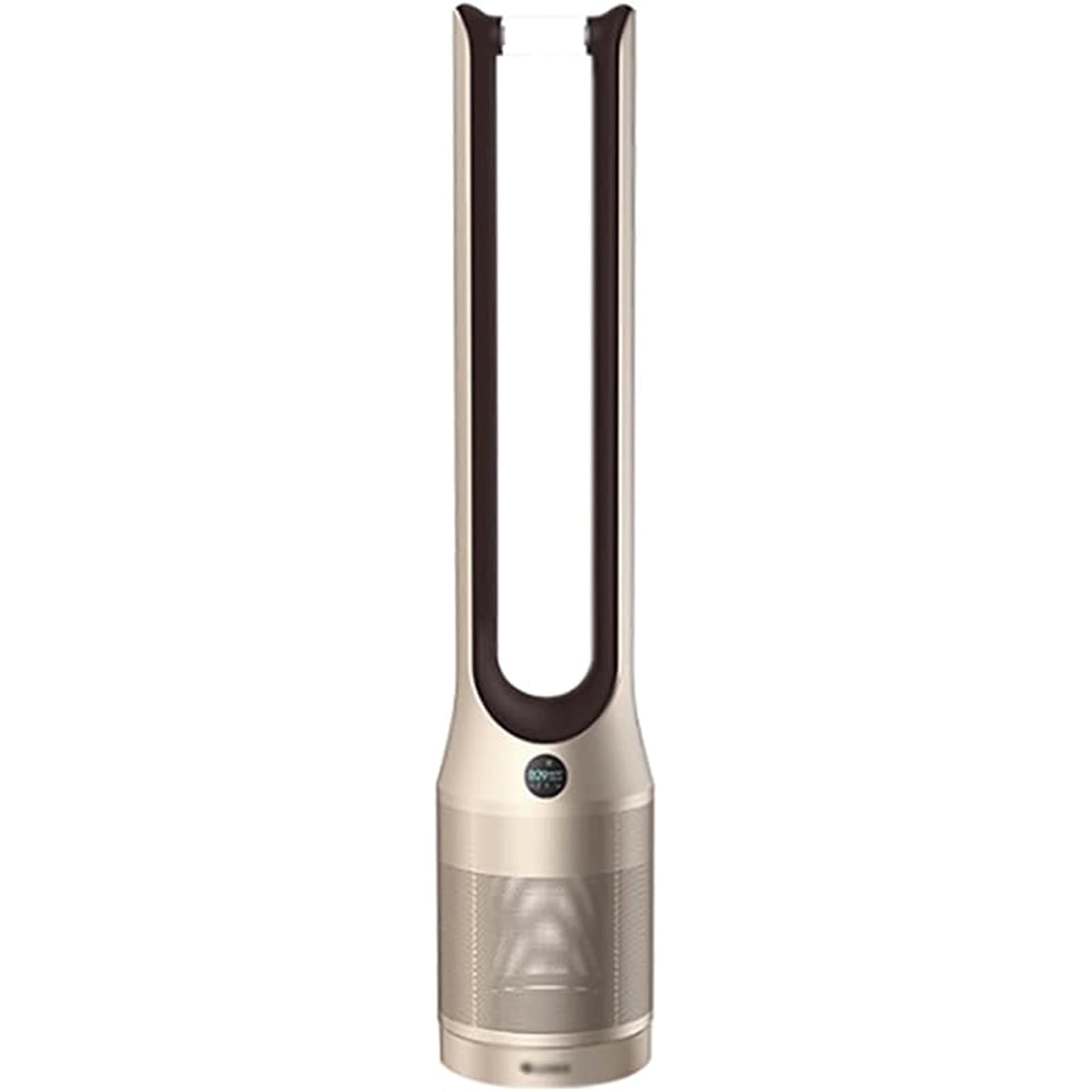 Ventilatore a Torre di Design Silenzioso a 12 velocità, Ventilatore da Pavimento Silenzioso Senza Pale per Camera da Letto/Soggiorno, Ventilatore oscillante con Telecomando per Interni