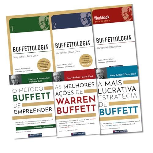 Kit Investidor Profissional: Warren Buffett (6 Livros)