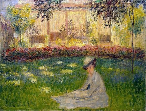 Cuadro de Monet para sala de estar que transforma tu salón en una galería de arte de 60x90cm