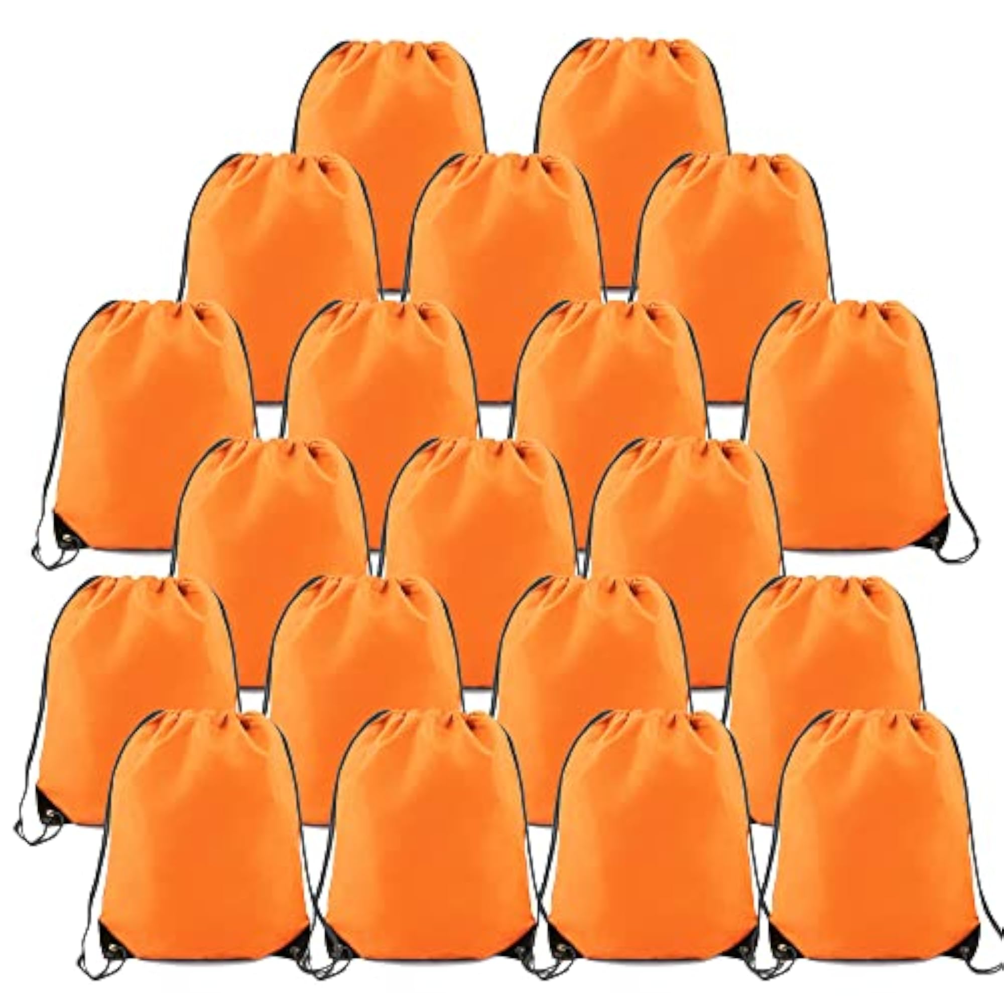 20 Pieces Durable Cinch Gym Sacks, Large Size