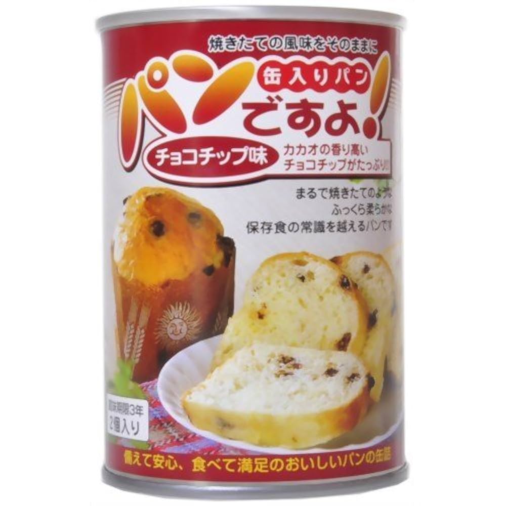 Amazon | パンですよ! チョコチップ味 2個入 | 名古屋ライト